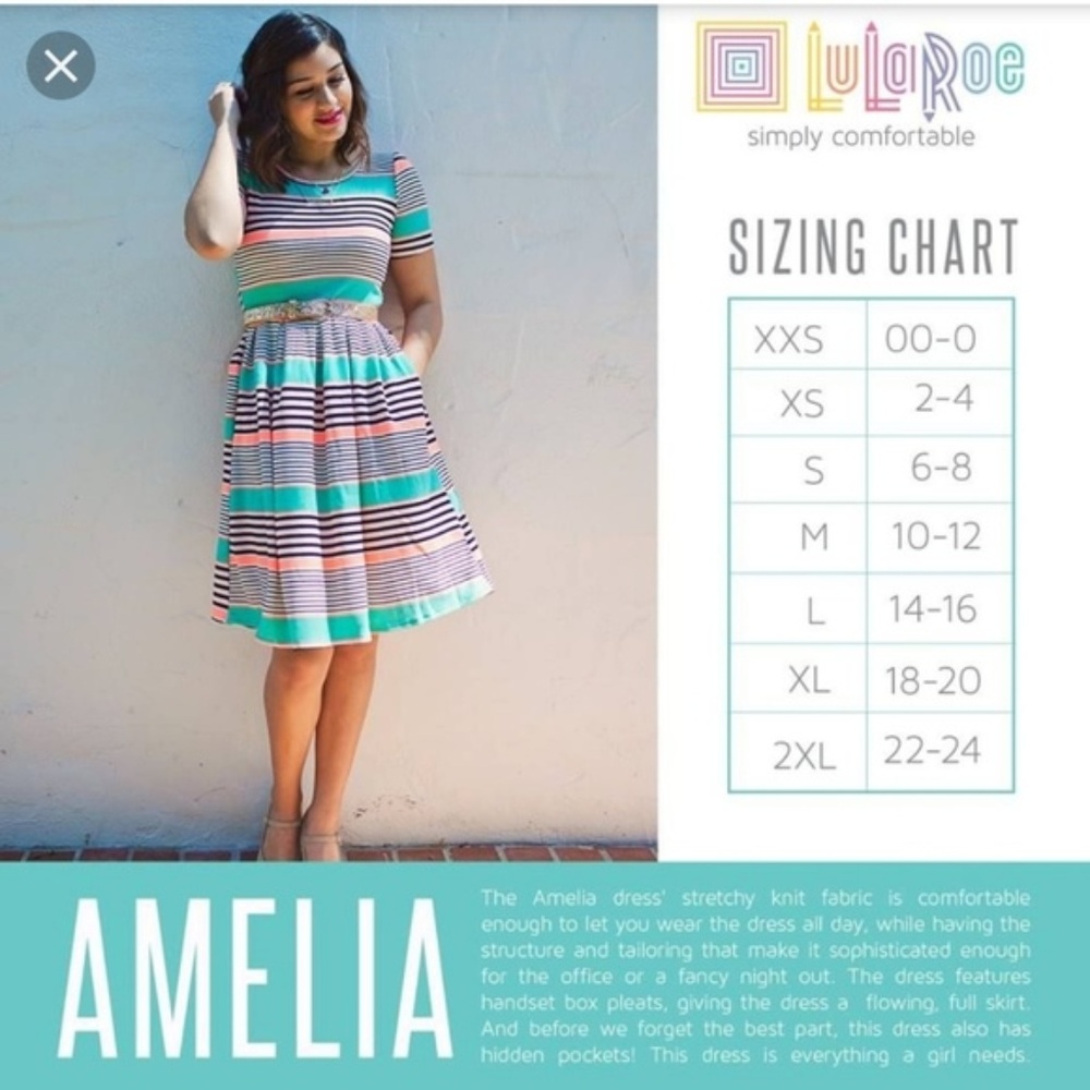 Lula Roe Amelia dress